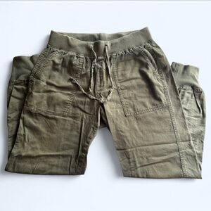 GAP Olive Green Drawstring Joggers